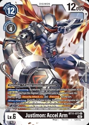 Justimon: Accel Arm — Dimensional Phase
