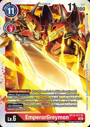 EmperorGreymon — Across Time