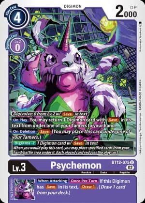 Psychemon — Across Time Pre-Release Cards