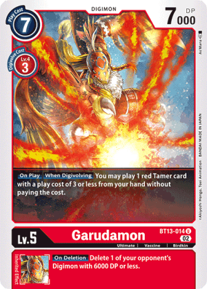 Garudamon — Animal Colosseum