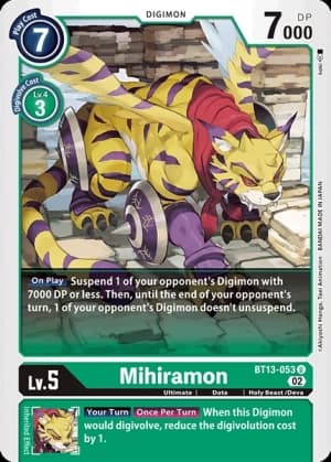 Mihiramon — Animal Colosseum