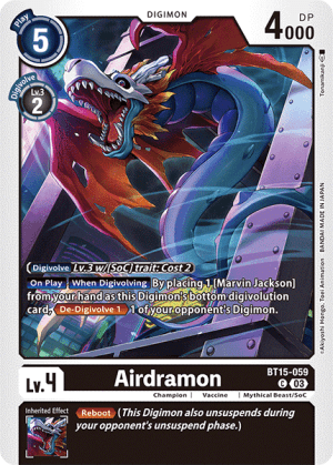 Airdramon — Draconic Roar