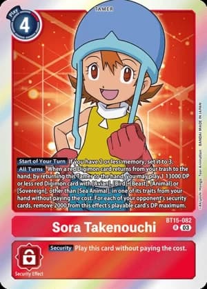 Sora Takenouchi — Exceed Apocalypse Pre-Release Cards