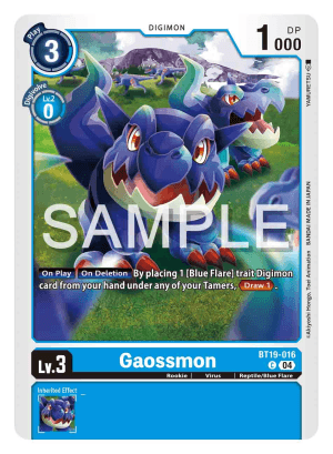 Gaossmon — Alternative Being Booster