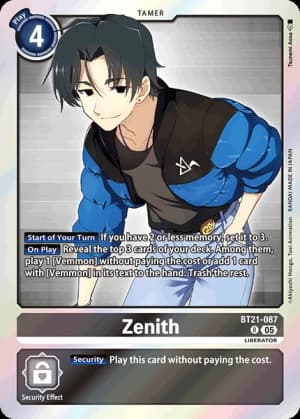 Zenith — Release Special Booster 2.0 Celebration Event Cards