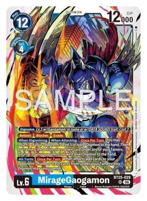 MirageGaogamon — Dimensional Phase