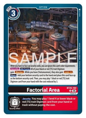 Factorial Area — Dual Revolution