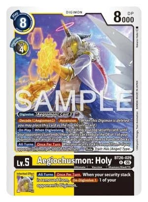 Aegiochusmon: Holy — Timeless Bonds