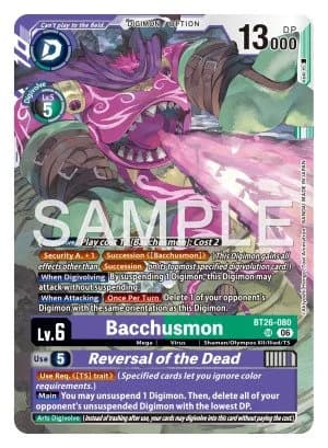 Bacchusmon — Dual Revolution