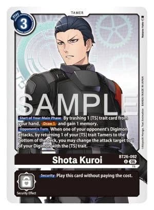 Shota Kuroi — Timeless Bonds Release Event Cards