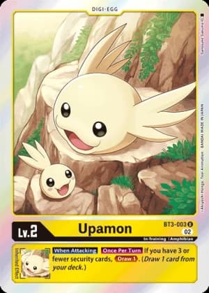 Upamon — Beginning Observer Pre-Release Cards