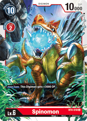 Spinomon — Great Legend Pre-Release Cards