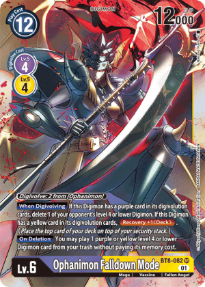 Ophanimon Falldown Mode — New Awakening