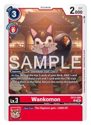 Wankomon — Digital World Shambala