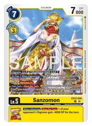 Sanzomon — Digital World Shambala