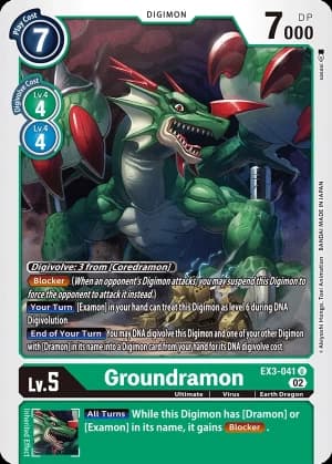 Groundramon — Draconic Roar
