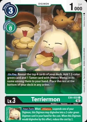 Terriermon — Alternative Being Booster