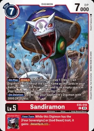 Sandiramon — Animal Colosseum