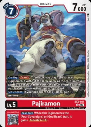 Pajiramon — Animal Colosseum