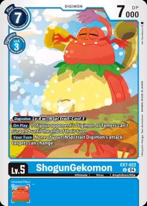ShogunGekomon — Across Time Pre-Release Cards