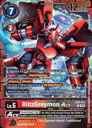 BlitzGreymon — Advanced Booster Digimon Generation