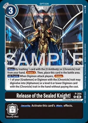 Release of the Sealed Knight! (Store Tournament 2025 Vol.4 Winner Pack) — Digimon Promotion Cards