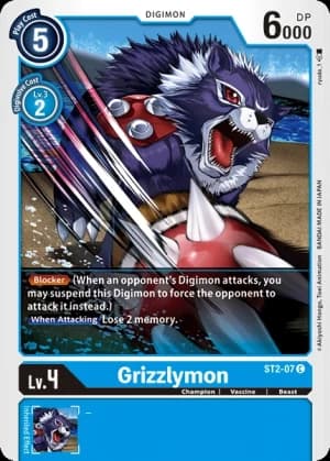 Grizzlymon — Dimensional Phase