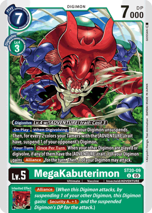 MegaKabuterimon — Chain of Liberation