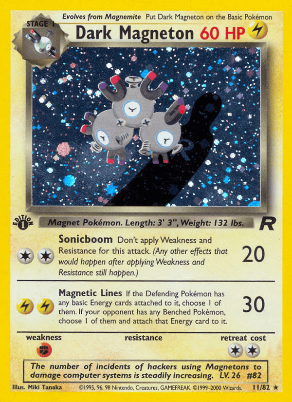 Dark Magneton (11) — Team Rocket