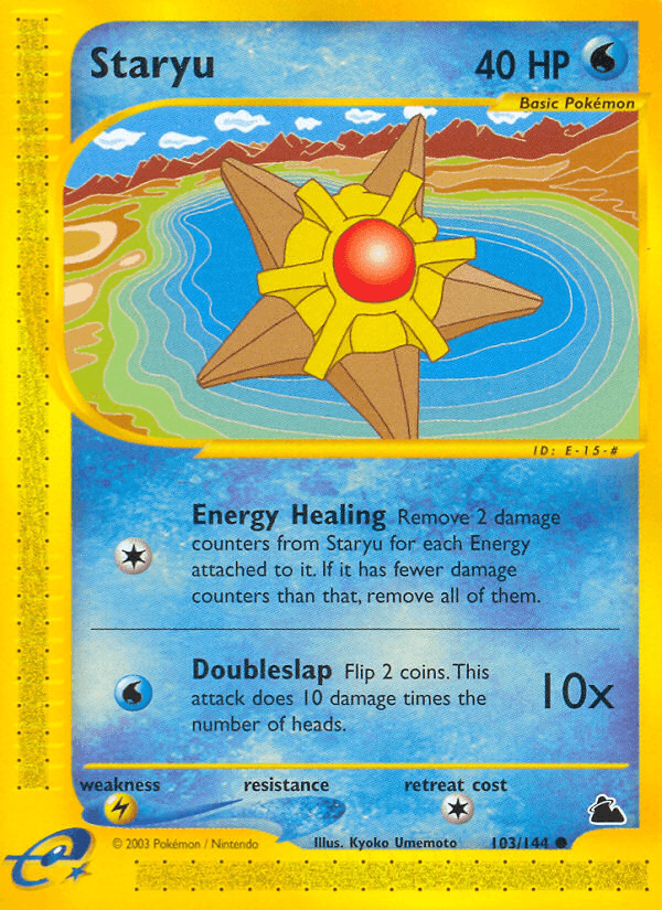 Staryu (103) — Skyridge