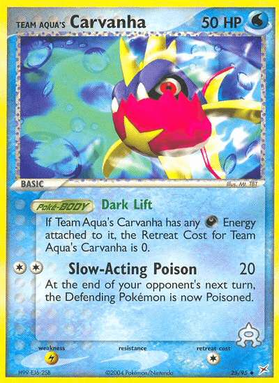 Team Aqua's Carvanha — Team Magma vs Team Aqua