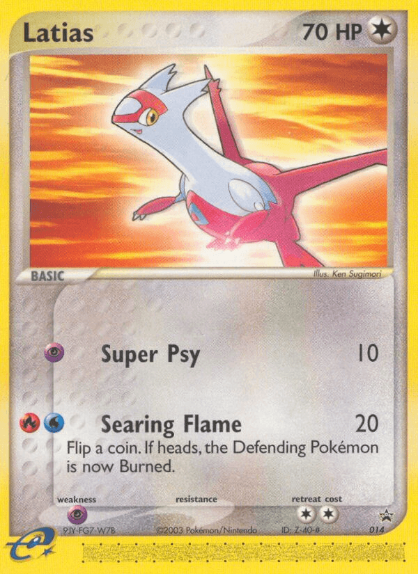 Latias (#14 Non-Holo) — XY Trainer Kit: Latias & Latios