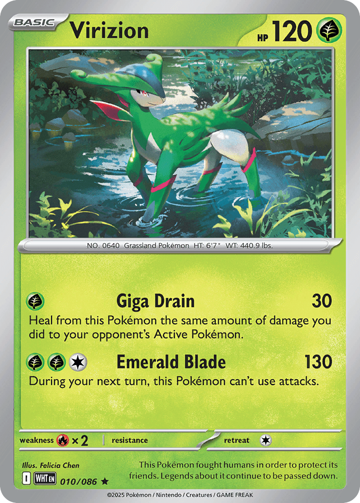 Virizion (Master Ball Pattern) — SV: White Flare