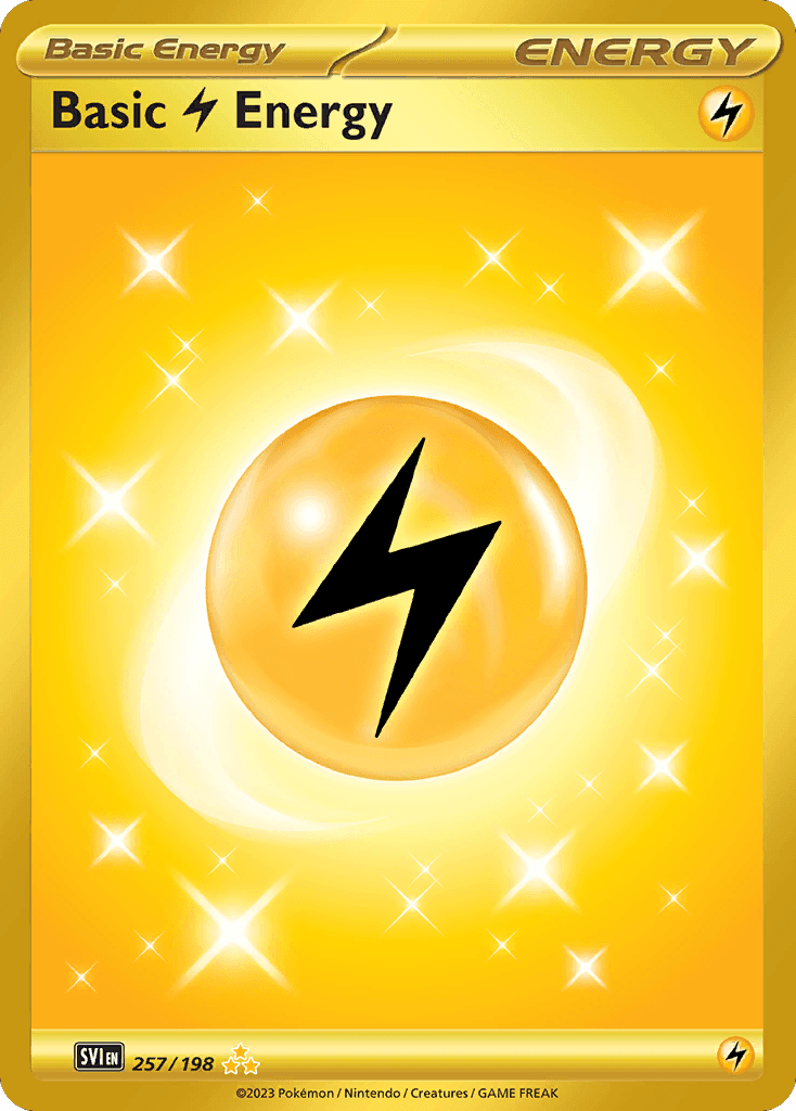 Basic Lightning Energy - 257/198 — SV01: Scarlet & Violet Base Set
