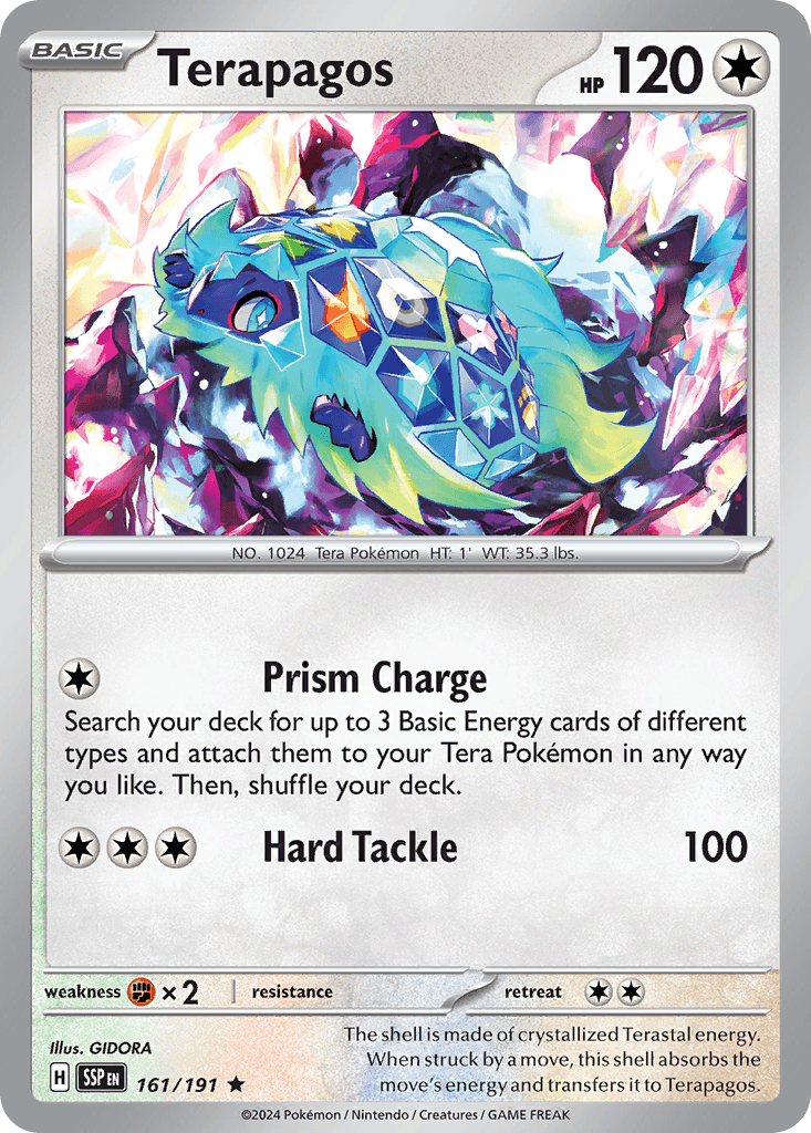 Terapagos - 161/191 — Miscellaneous Cards & Products