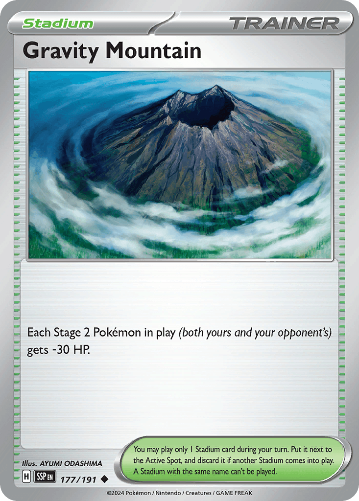 Gravity Mountain — Prize Pack Series Cards