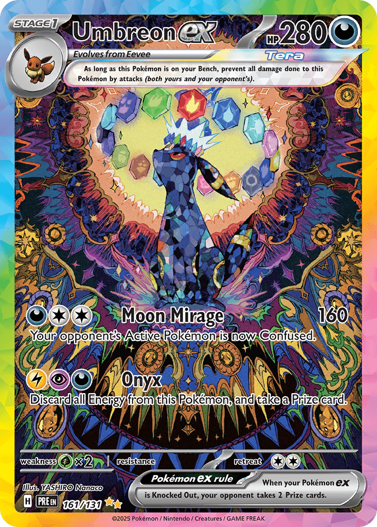 Umbreon ex - 161/131 — SV: Prismatic Evolutions