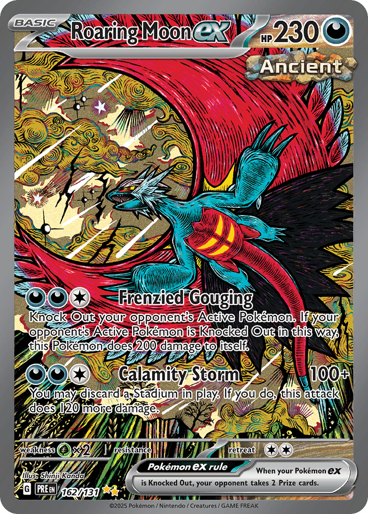 Roaring Moon ex — SV: Prismatic Evolutions