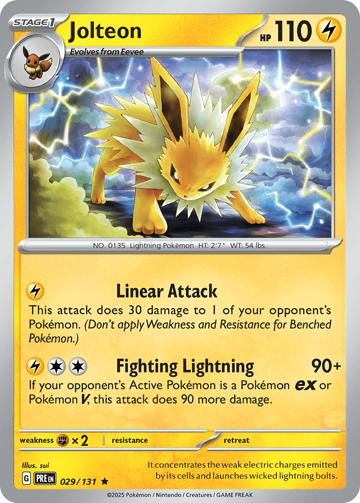 Jolteon (Master Ball Pattern) — SV: Prismatic Evolutions