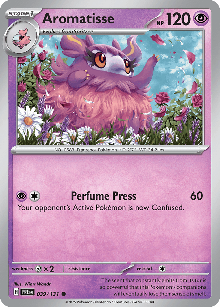 Aromatisse (Master Ball Pattern) — SV: Prismatic Evolutions