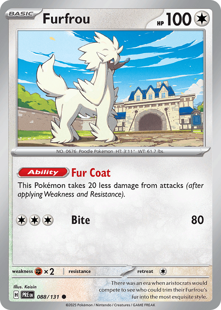 Furfrou (Master Ball Pattern) — SV: Prismatic Evolutions