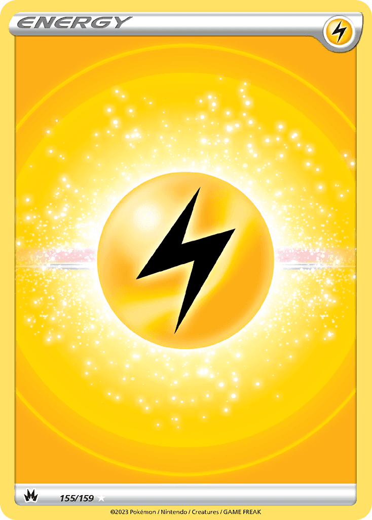 Lightning Energy (Texture Full Art) — Crown Zenith