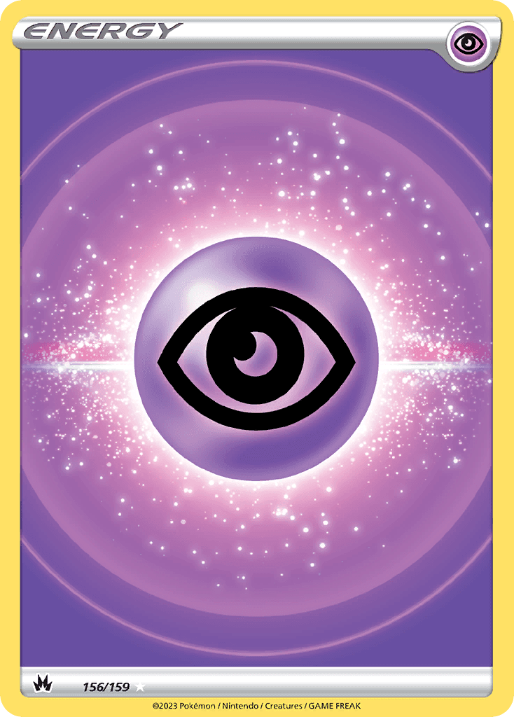 Psychic Energy (Texture Full Art) — Crown Zenith