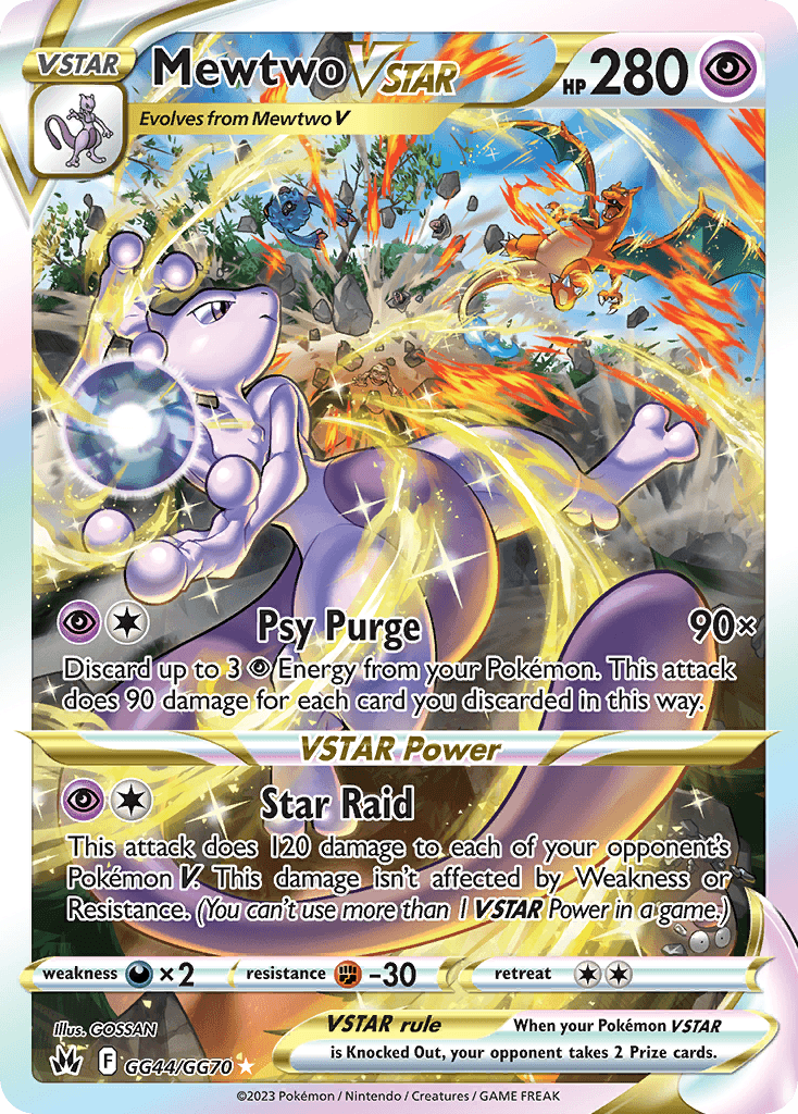 Mewtwo VSTAR — Crown Zenith: Galarian Gallery