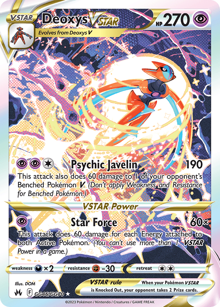 Deoxys VSTAR — Crown Zenith: Galarian Gallery