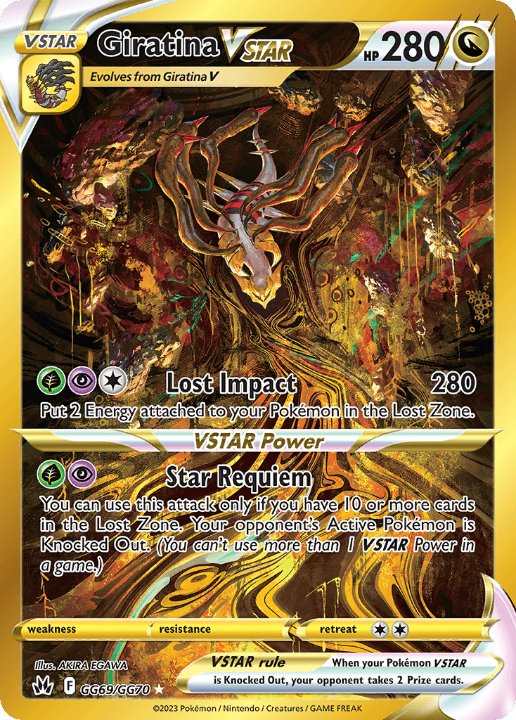 Giratina VSTAR (Secret) — Crown Zenith: Galarian Gallery