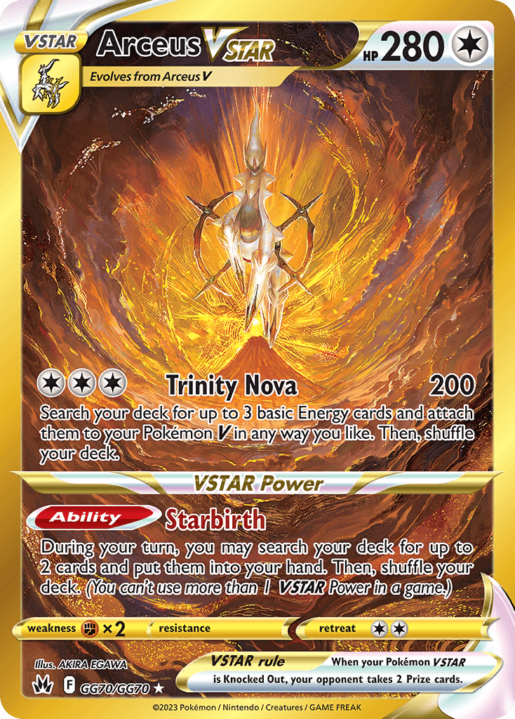Arceus VSTAR (Secret) — Crown Zenith: Galarian Gallery