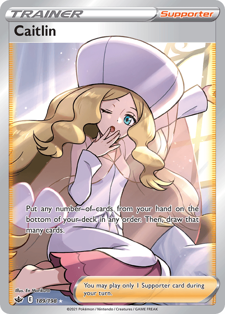 Caitlin (Full Art) — SWSH06: Chilling Reign