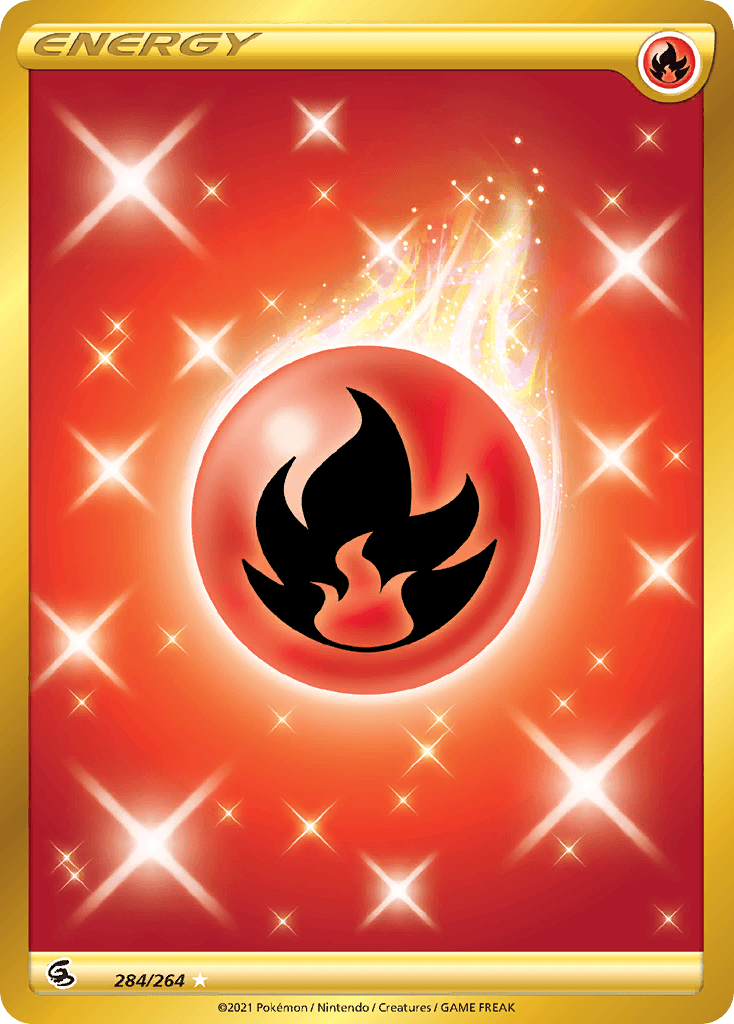Fire Energy (Secret) — SWSH08: Fusion Strike