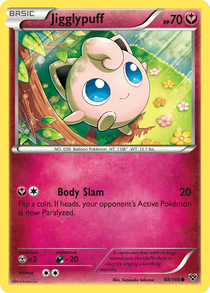 Jigglypuff (88) — XY Base Set